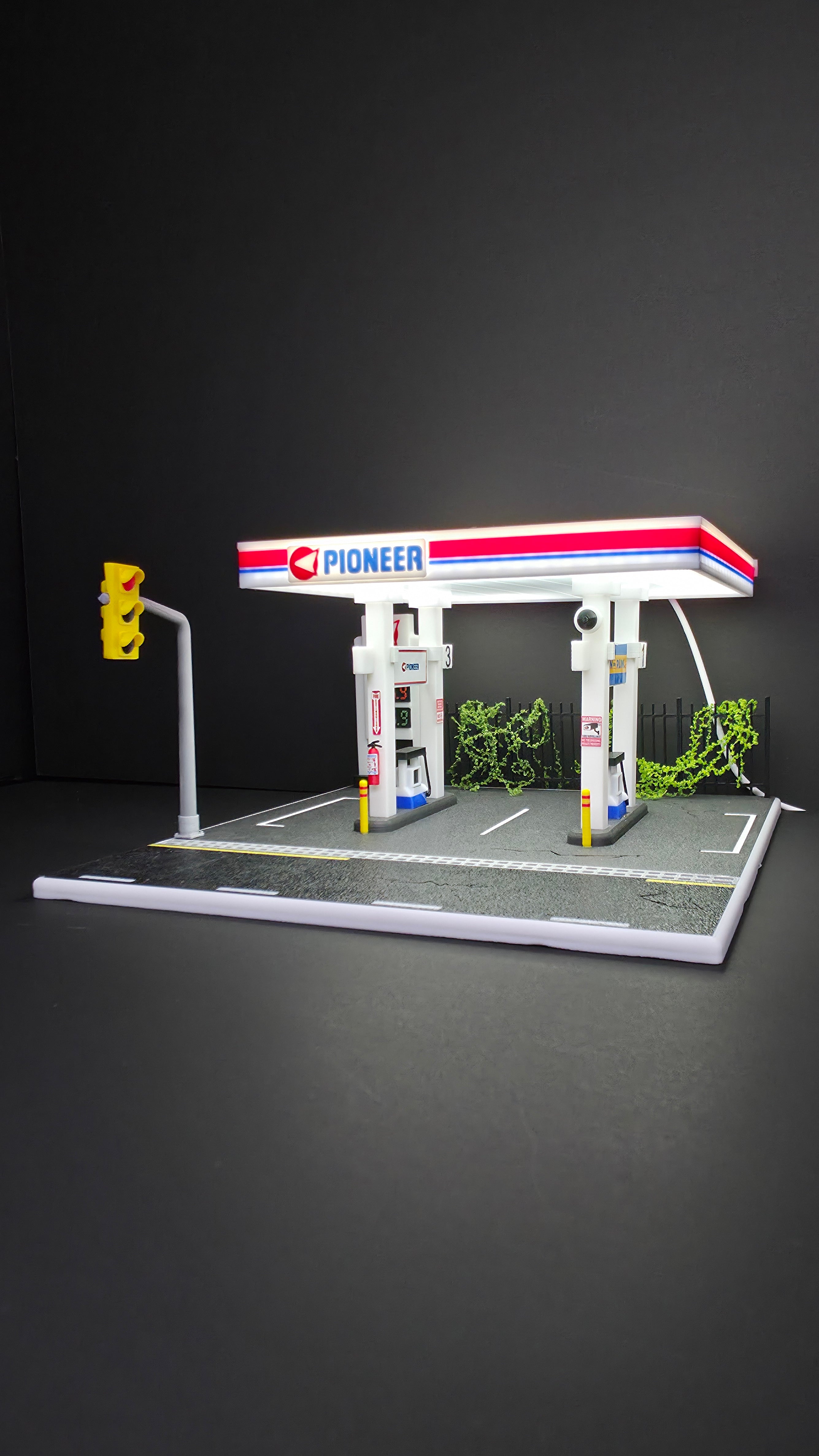 1:64 Pioneer Gas Station Diorama
