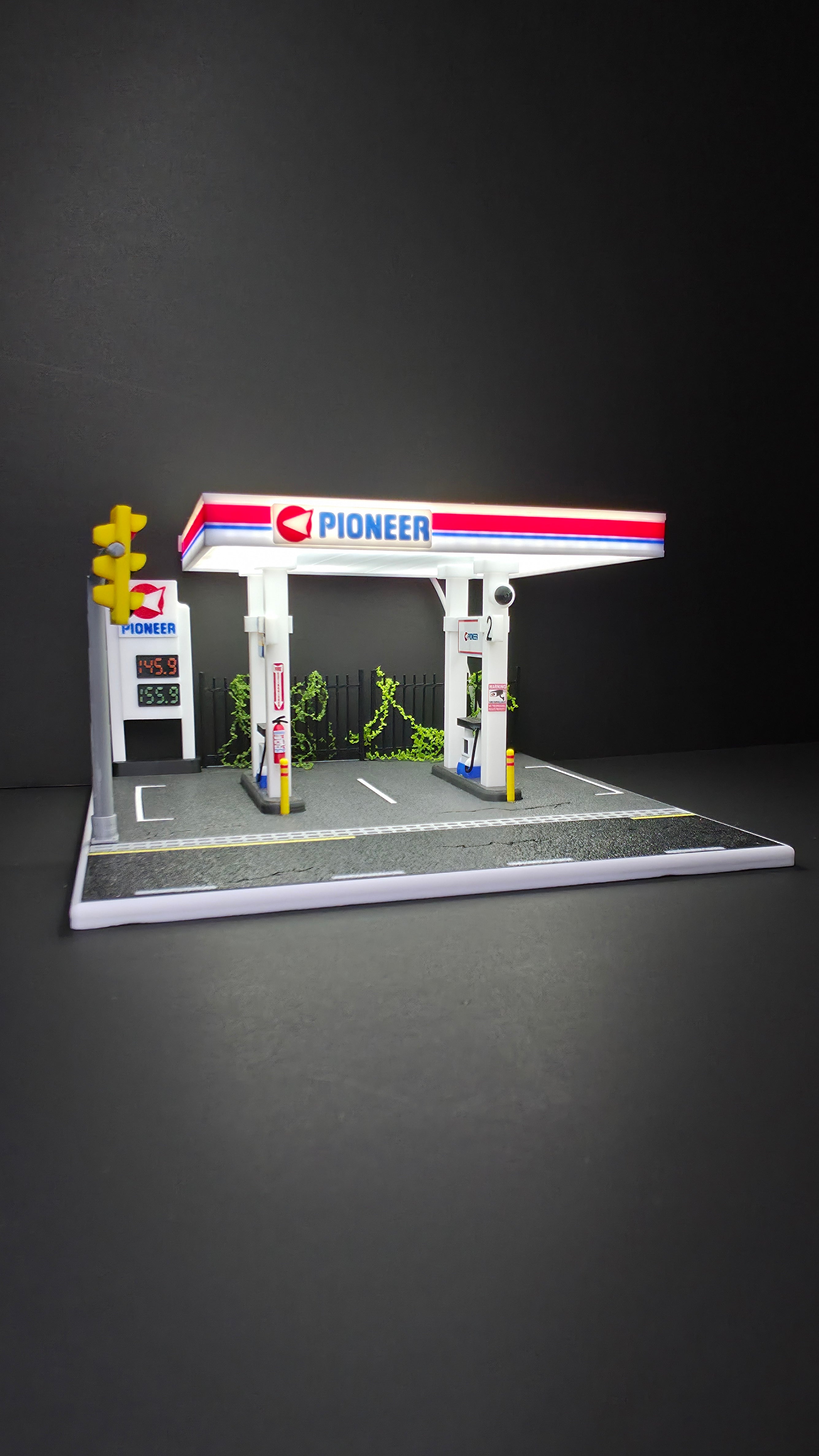 1:64 Pioneer Gas Station Diorama